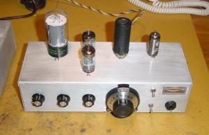 80m DSB rig, top view